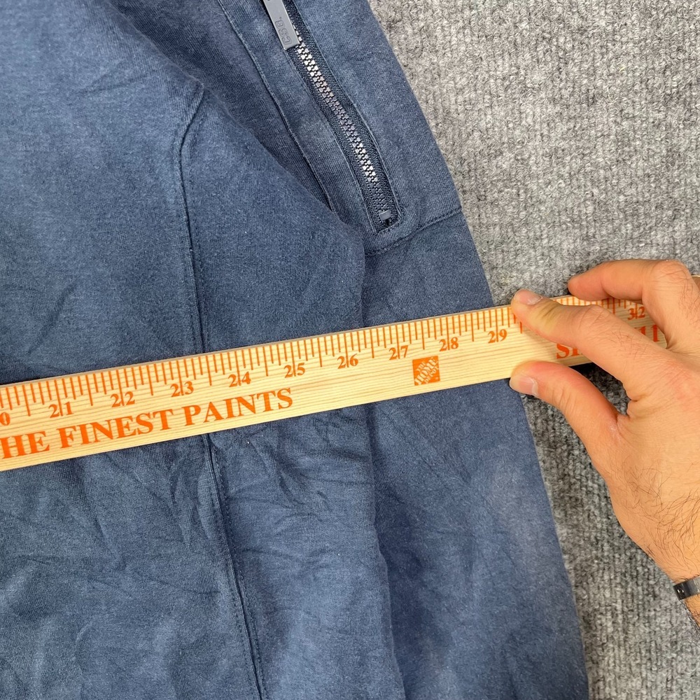 CSG Commuter Hoodie Mens 3XL Cotton Blue Kangaroo Pocket Training Athleisure - Picture 3 of 14